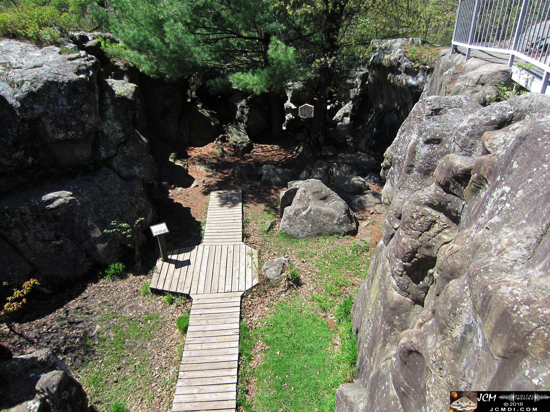 Taylors Falls (Minnesota) small basalt canyon